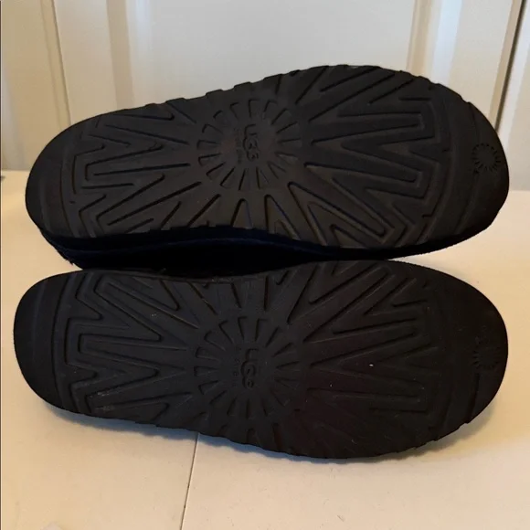 UGG - Classic Candy II Black Knit Button Boots (sz 8) - Picture 6 of 6